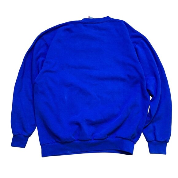 Vintage 90s Walt Disney Mickey Mouse Neon Sweatshirt L/XL - Picture 2 of 7